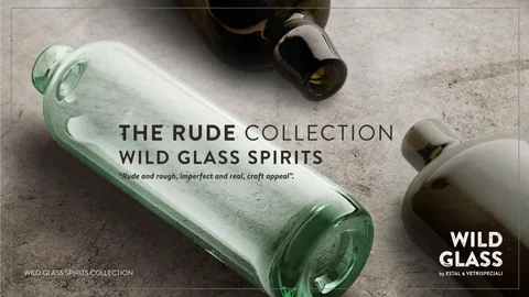 Rude Collection - 100% Post Consumer Recycled Glass for Spirits